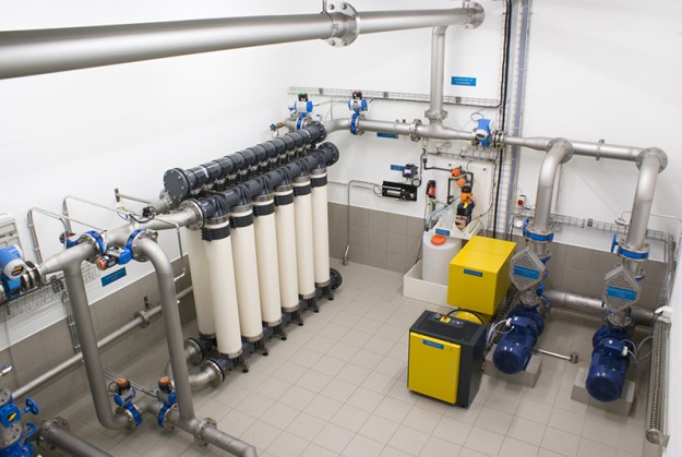Quellwasseraufbereitungsanlage